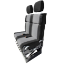 Sitzbank Schlafsitzbank FASP Divano 506 mit Isofix - mit Konfigurator Sitzbezug / Farbe / Bedienhebel / Montageset /Erhögungsadapter - für viele Fahrzeugtypen geeignet