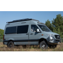 Seitliche elektrische Kassettenstufe für die Beifahrertür / Automatisches Trittstufensystem / V-Board - Länge 600 mm - für Mercedes Sprinter