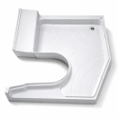 Duschboden aus Holz / passgenauer Holzrost in Teak-Optik - passend für Clever Reisemobile