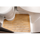 Duschboden aus Holz / passgenauer Holzrost in Teak-Optik - passend für Clever Reisemobile