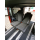 2-er Schlafsitzbank S2 von Aguti mit integrierter Kopfstütze, Beinauflage und Adapter für Mercedes Benz Vito / V-Klasse mit Originalschienenn