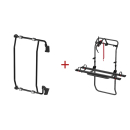 Fiamma Carry-Bike Frame Deep Black - für 3 Fahrräder / Kastenwagen mit doppelter Hecktür Ducato Jumper Boxer Sprinter Crafter