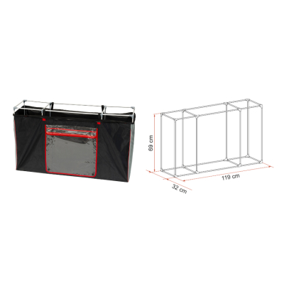 Fiamma Kit Frame für Cargo Back Gepäckbox