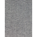Stoffhocker grau mit Porta Potti 365 - mit Polster und Toilette