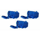 Haba CEE-Aufbau Einspeisesteckdose 3-polig - 3er Pack