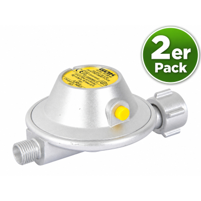 GOK Fahrzeug-Gasdruckregler 30mbar - 1,2 kg/h - 2022 - 2er Pack
