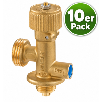 GOK Gasflaschenventil für Campingaz Butan-Gasflaschen R904/R907 - 10er Pack