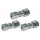 GOK Gasrohr Gerade Verschraubung - 8mm - 3er Pack