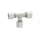 GOK Gasrohr T-Verschraubung - 8mm - 3er Pack