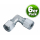 GOK Gasrohr Winkel Verschraubung - 8mm - 6er Pack