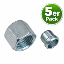 GOK Gasrohr Schneidring + Überwurfmutter - 8mm - 5er...