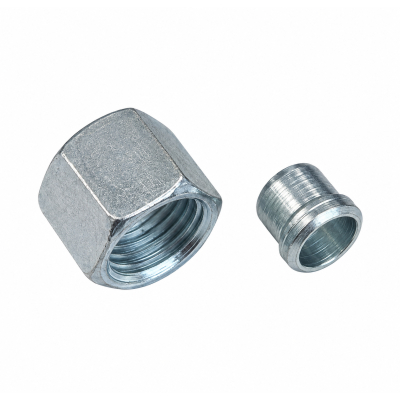 GOK Gasrohr Schneidring + Überwurfmutter - 8mm - 10er Pack