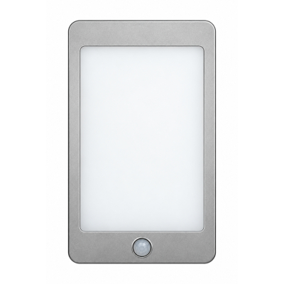 Westacc LED Panel mit Bewegungssensor - Silber - 12V - 6W - 400Lm - 4000K