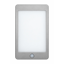 Westacc LED Panel mit Bewegungssensor - Silber - 12V - 6W...