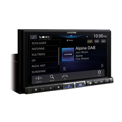 Alpine iLX-705D Digital Media Station 2-Din - mit Apple CarPlay