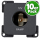 C-line Steckdose 12V - anthrazit - 10er Pack (3033)