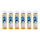 Förch K108 Auto-Scheibendichtmasse - abtupfbar - 310ml - schwarz - 6er Pack