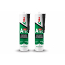 Atec All - Universal Klebstoff und Dichtmittel - 310ml - Schwarz - 2er Pack