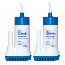 Barwig Hochleistungs-Tauchpumpe - 12 V - 22 Liter - 1,4...