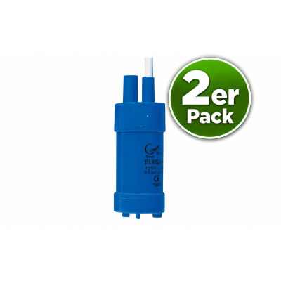 Comet Tauchpumpe Elegant - 12 V - 10 Liter - 0,5 bar - 2er Pack