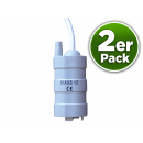 Maas Tauchpumpe 50 Watt - 12 V - 15 Liter - 1,5 bar - 2er...