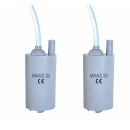 Maas Tauchpumpe 80 Watt - 12 V - 20 Liter - 1,5 bar - 2er...