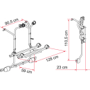 Fiamma Carry-Bike Fahrradträger - Mercedes Viano - für 2 Räder