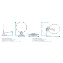Maxview Twister 85 cm Sat-Antenne - Wohnmobil & Caravan